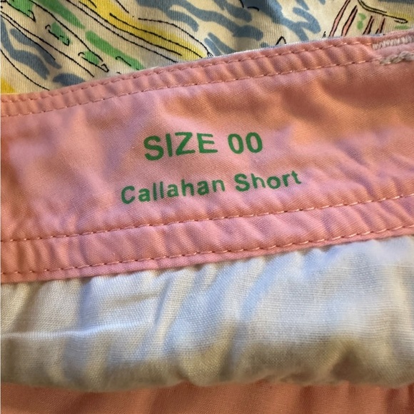 Lilly Pulitzer Get Nauti Liza Multicolored Floral Callahan Shorts Size 00 - Picture 7 of 8